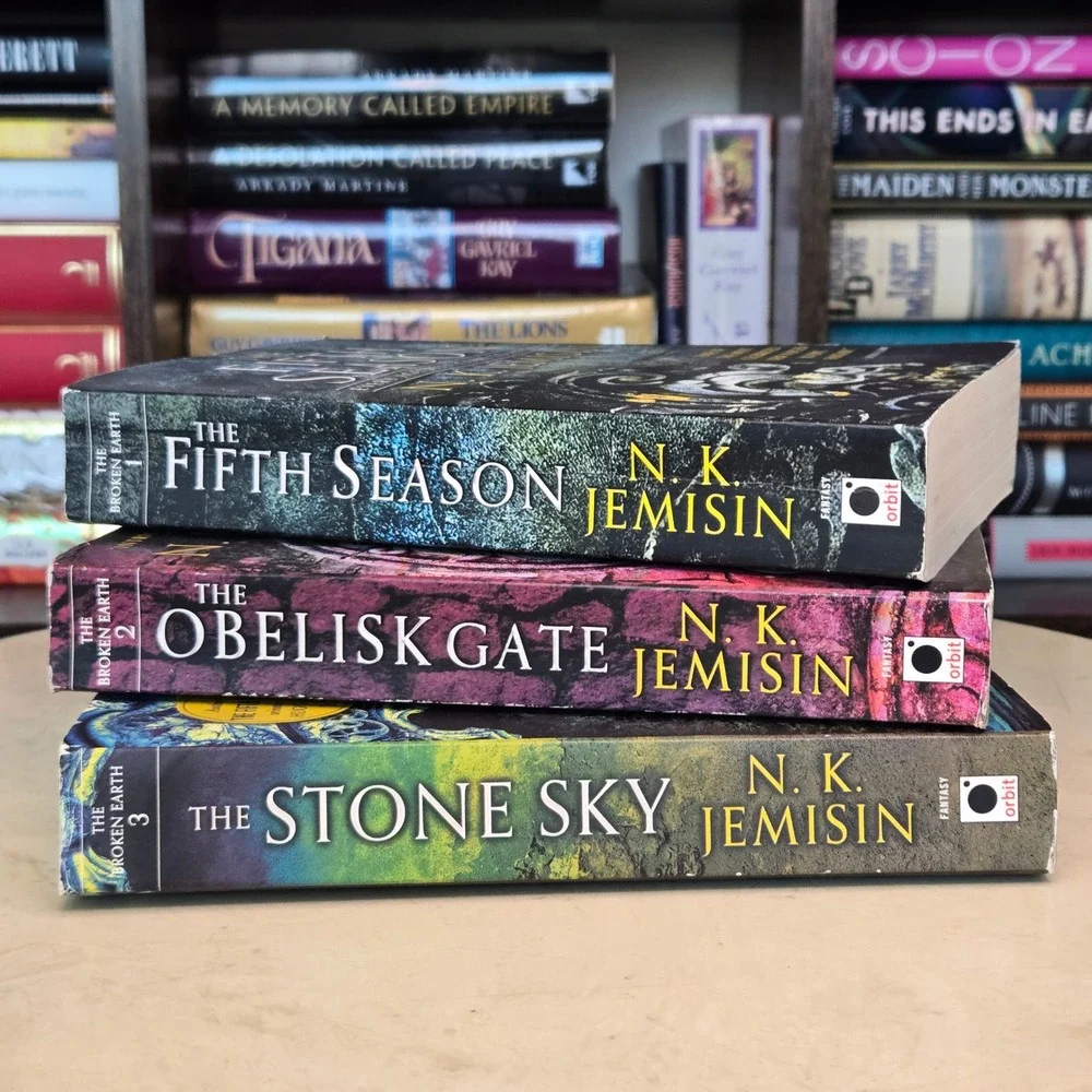 The Broken Earth Trilogy by N.K. Jemisin *Full Set, all 1st Ed/1st Prints* RARE